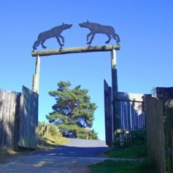 Ворота в Жеводанский волчий парк