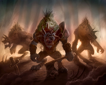 Гноллы: Hogger art (World of Warcraft)