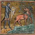 Анаталоп. Рочестерский бестиарий (Royal 12 F XIII, fol. 9v.)