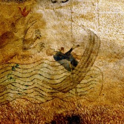 Изображение Лох-Несского чудовища на рукописи XII века