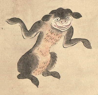 Ямабико. Рисунок Саваки Сууси (1737 год)