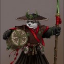 Pandaren brewmaster. Концепт-арт к серии игр "World of Warcraft"