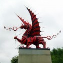 Красный уэльский дракон. Mametz Wood Memorial