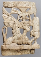 Скульптурное изображение сфинкса из Мегиддо, XII век до н.э.