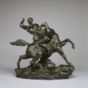 Лапиф, сражающийся с кентавром. Скульптура Антуана-Луи Бари