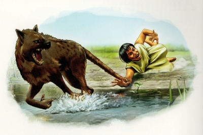 Ауисотль. Иллюстрация из книги "Fantastic Fearsome Beasts"