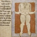 Блемии. Рукопись Бодлеянской библиотеки. (MS. Bodley 614, fol. 041r.)