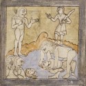Донестры. Рукопись Бодлеянской библиотеки (MS. Bodley 614, fol. 043r.)