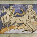 Единорог. Рукопись Бодлеянской библиотеки (MS. Bodley 614, fol. 048v.)