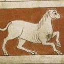 Камелеон. Рукопись Бодлеянской библиотеки (MS. Bodley 614, fol. 049r.)