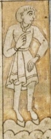 Гиппопод. Рукопись Бодлеянской библиотеки (MS. Bodley 614, fol. 050r.)