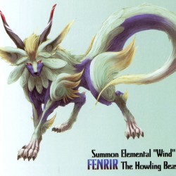 Фенрир из игры "Final Fantasy IX"