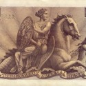 Гиппокамп на банкноте в 5000 греческих драхм 1947 года