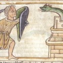 Василиск (Рукопись Британской библиотеки MS Harley 3244, fol. 59v)