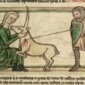 Единорог (Рукопись Британской библиотеки MS Harley 3244, fol. 38r)