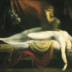 "Nightmare" (1781). Картина Генриха Фюссли