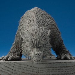 Скульптурка Гарма (вид спереди). Автор Эндрю Хиггинс