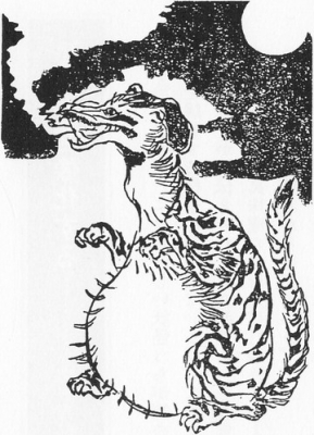 Корори. Рисунок из газеты "Канаёми" (1877)