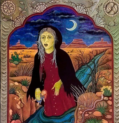 Ла Йорона. Картина  Дайаны Брайер, 1987 год