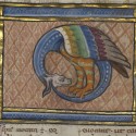 Аспид. Рукопись музея Гетти в Лос-Анджелесе (MS. Ludwig XV 3, fol.92v.)