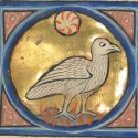 Феникс. Рукопись музея Гетти в Лос-Анджелесе (MS. Ludwig XV 4, fol.46r.)