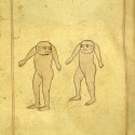 Люди с головами в груди. Рукопись Национальной библиотеки медицины, Бетесда, США (MS P 2, fol. 59r.)