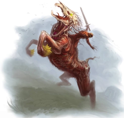 Нукелави. Иллюстрация Скотта Парди к сеттингу Pathfinder