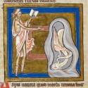 Аспид. Рукопись Британской библиотеки (Royal 12 C XIX, fol. 65v.)