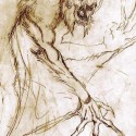 "Werebat Sketch..." by Zachariah Campbell