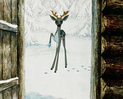 Серебряное копытце. Кадр из мультфильма "Серебряное копытце" (1977)