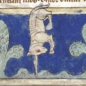 Ибекс. Рукопись Британской библиотеки (MS Sloane 3544, fol. 6v.)