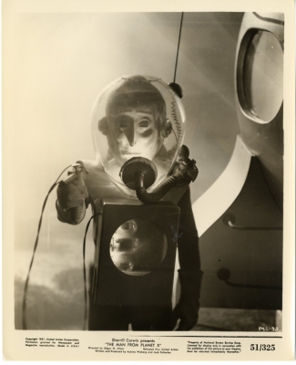 Лобби-карточка к фильму "Пришелец с планеты Икс" (The Man from Planet X, 1951)