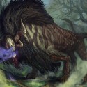 Катоблепас. Иллюстрация к игре "Magic: the Gathering"