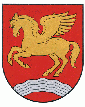 Крылатый конь на гербе Ужвентиса