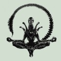 Alien, lotus position. Art by Leonid Bloommer