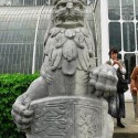 Английский лев. Скульптурное изображение.