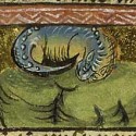 Asp из фландрской рукописи, 1450-1500