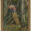 Баба Яга. Иллюстрация Ивана Билибина (1900)