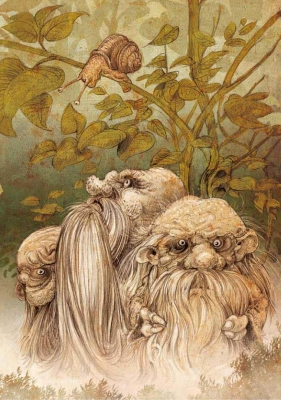 Barsztuki i Markopoli (Барздуки и маркополи). Иллюстрация Витольда Варгаса (Witold Vargas)