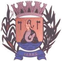 Иара на гербе муниципалитета Иарас (Сан-Паулу, Бразилия)