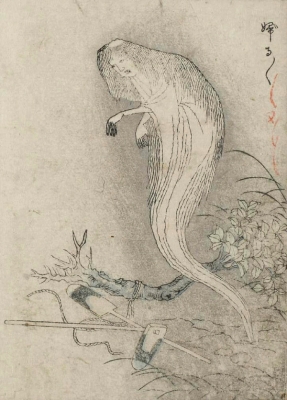 Бурубуру. Цветная копия Набэты Гёкуэя с рисунка Ториямы Сэкиэна