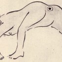 Сиримэ. Автор рисунка Ёса Бусон (Yosa Buson, 与謝蕪村)