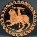 Химера. Краснофигурный килик, около 350-340 гг. до н.э.