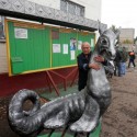 Лепельский цмок в ожидании установки...
