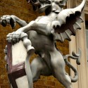 Статуя дракона у лондонского моста (London Bridge)