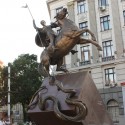 Георгий Победоносец — памятник сотрудникам милиции во Львове