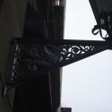 Минские гиппокампы. Фрагмент оформления фонарей на здании по улице Ленина