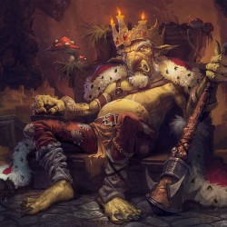 Goblin Lord. Иллюстрация Дмитрия Храповицкого к ККИ "Берсерк"