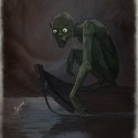 Горлум. Иллюстрация Юлии Алексеевой