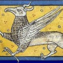 Грифон. Рукопись Французской национальной библиотеки (Latin 3630, fol.77r.)